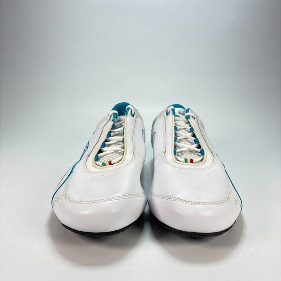 Puma Drift Cat 4 SF White Blue Low Top Lifestyle Sneakers 304460-04 Mens Size 13 main image 4